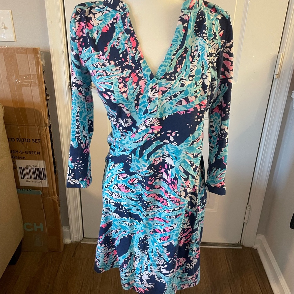 Lilly Pulitzer cotton sheath dress
